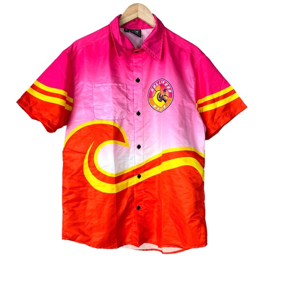 New Hollywood Hunna Surf Hawaiian Shirt XL - Picture 1 of 7